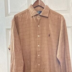 Ralph Lauren Men's Brown Casual Shirt